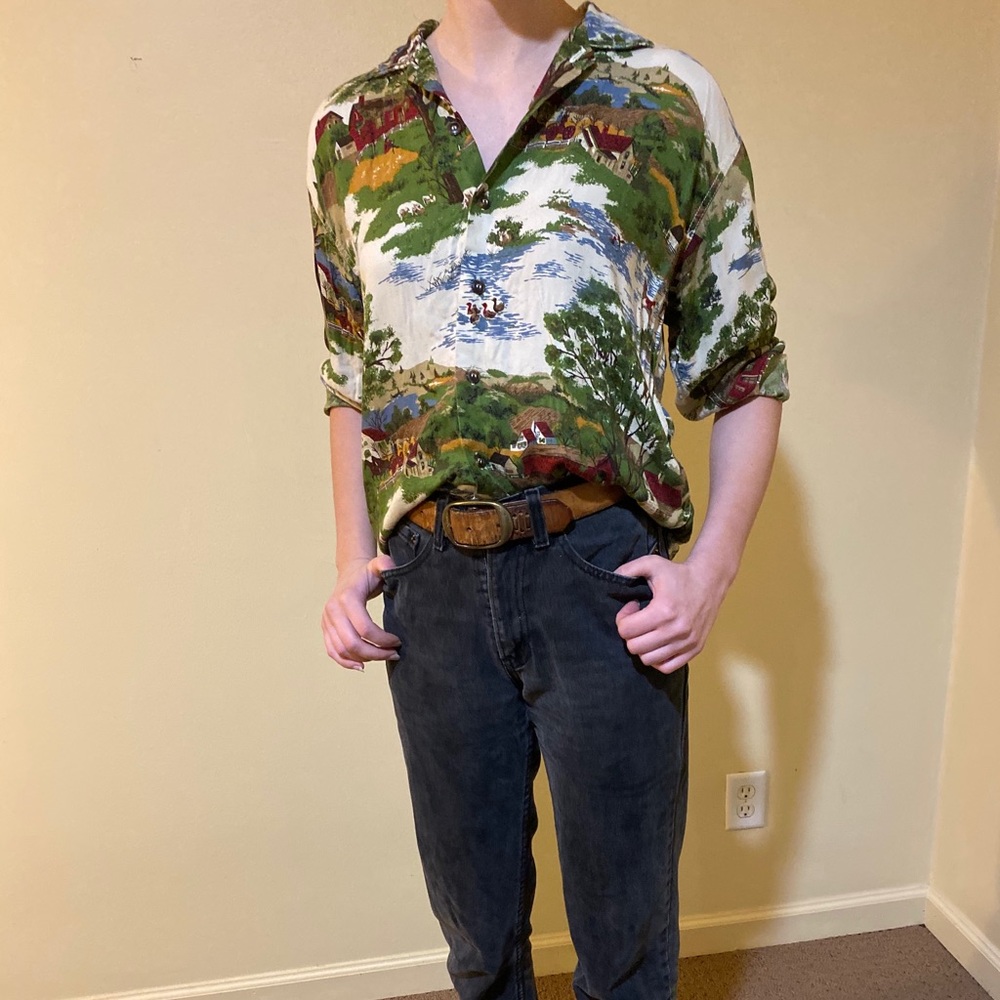 Farm scene shirt